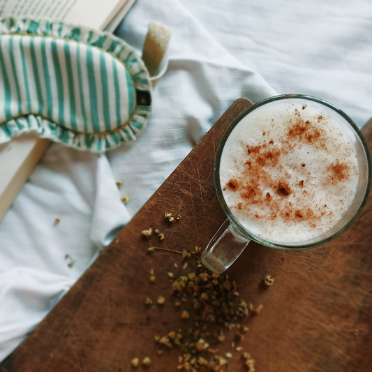 Easy Camomile Blossoms Latte