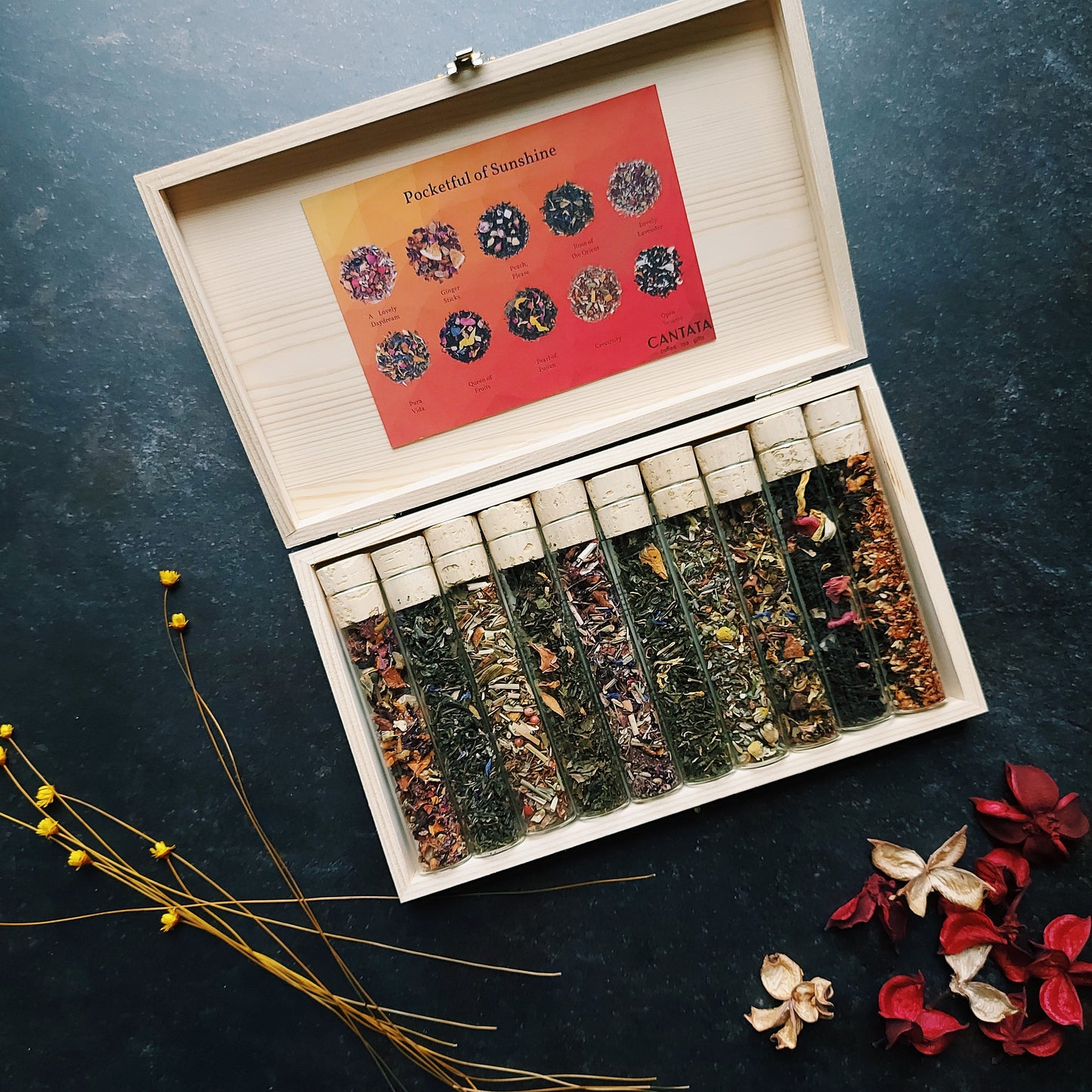 Pocketful of Sunshine - thee cadeaupakket