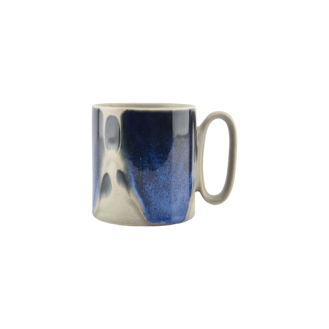Tasse à thé Grey Blue Paint 0.39L