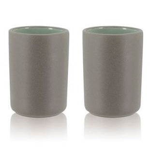 Tasses à thé 0,09l gris SET / 2