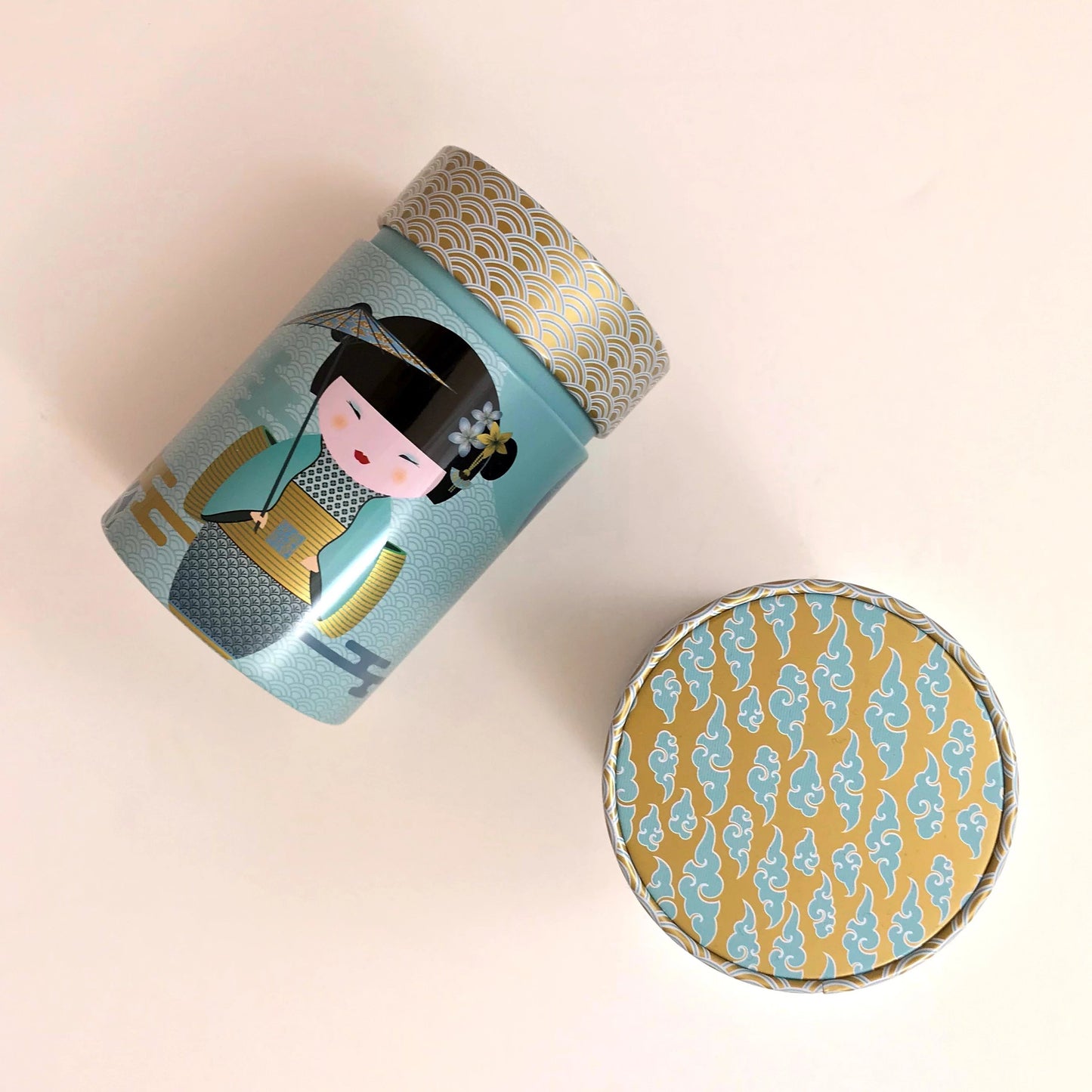Boîte de conservation Little Geisha Bleu 150g