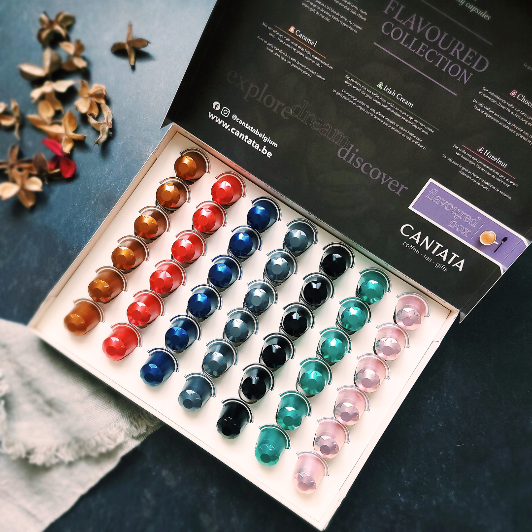 Coffret Café Compatible Nespresso* - The Flavoured Collection – Cantata