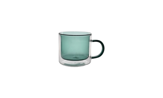 Tasse à thé double paroi Liv vert set/2 0.27L