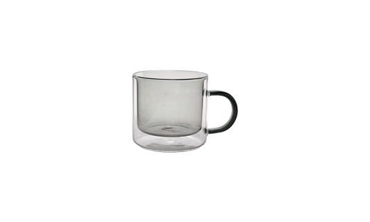 Tasse à thé double paroi Liv gris set/2 0.27L