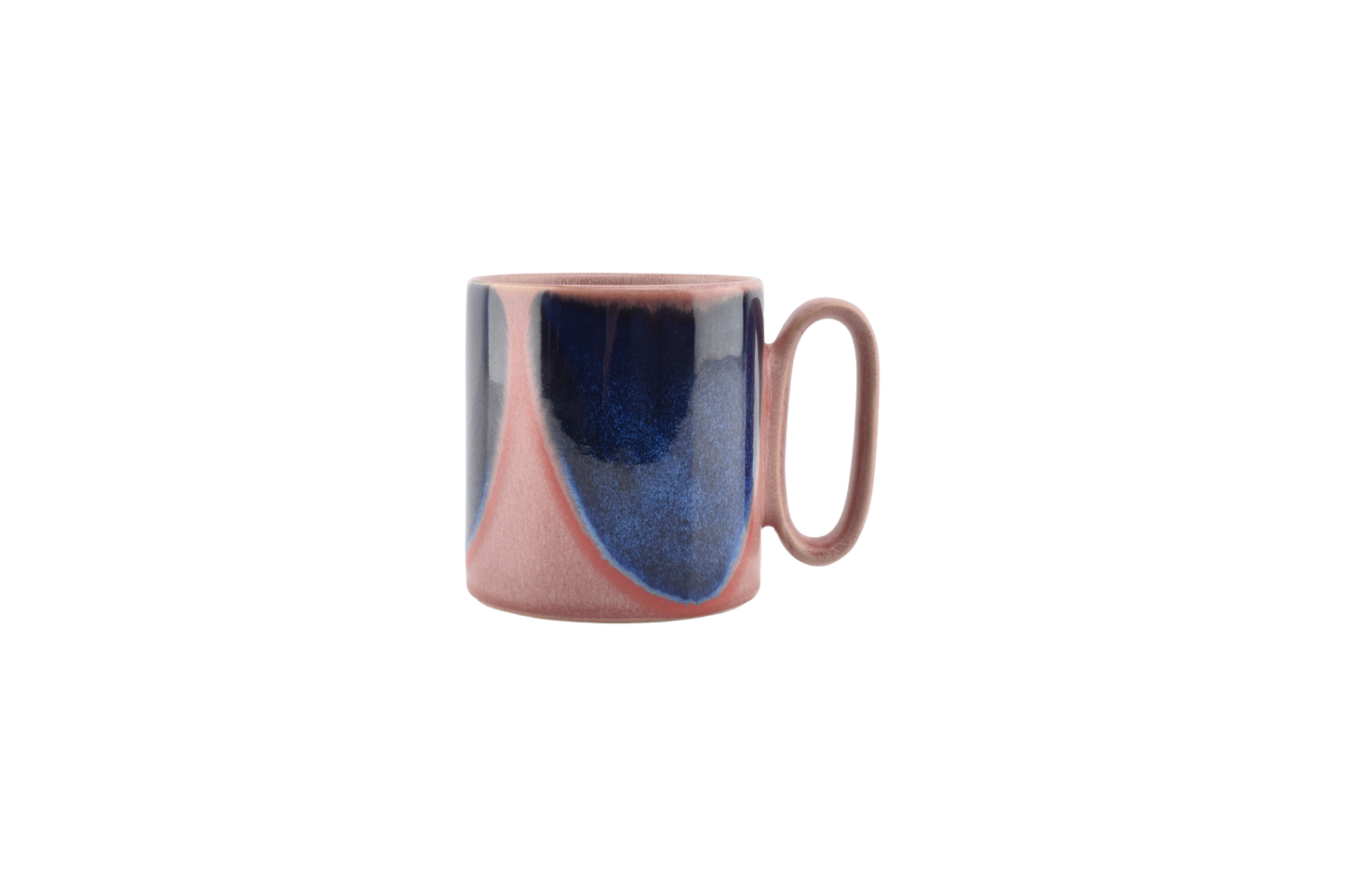 Tasse à thé Pink Blue Paint 0.39L