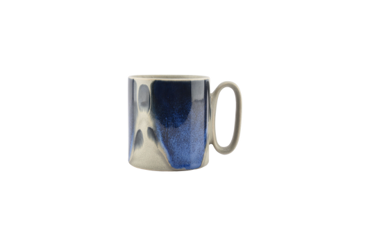 Tasse à thé Grey Blue Paint 0.39L