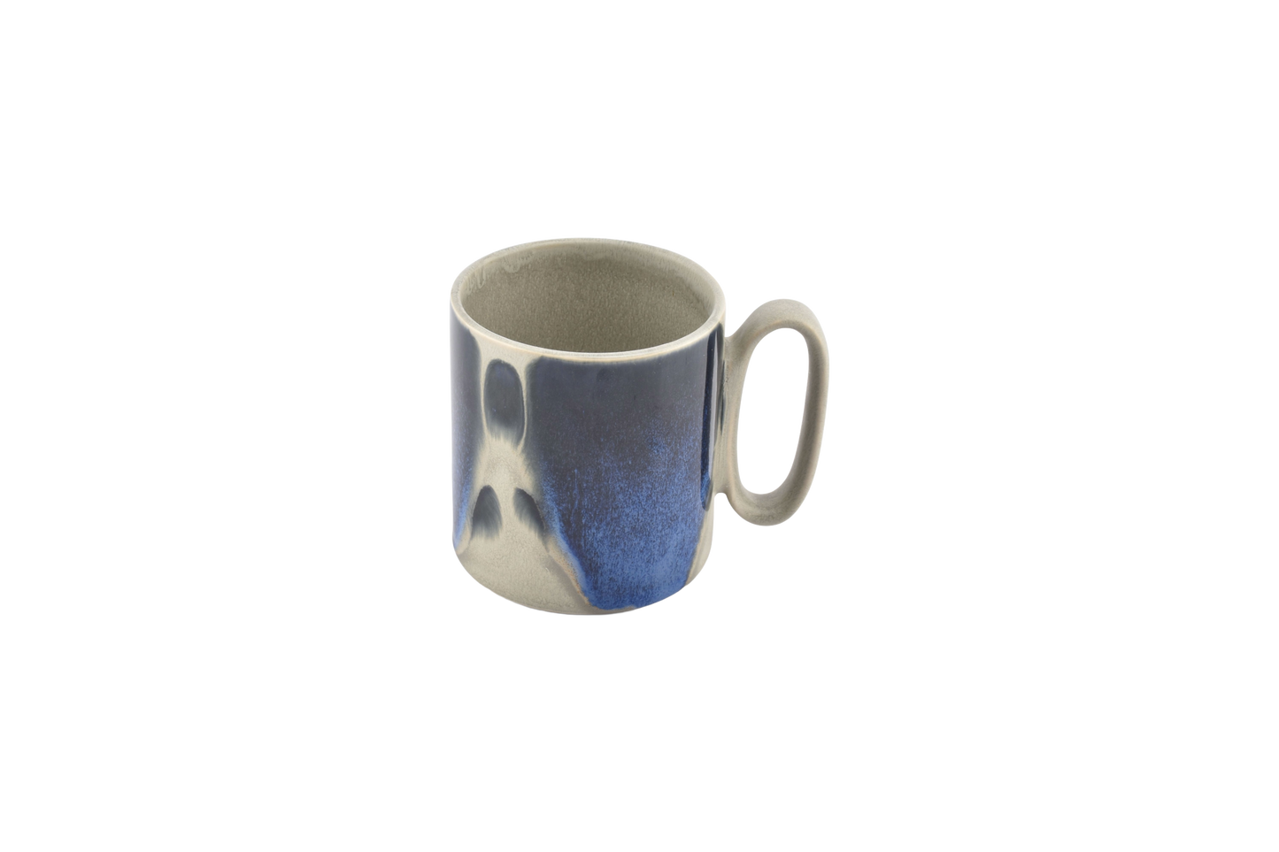 Tasse à thé Grey Blue Paint 0.39L