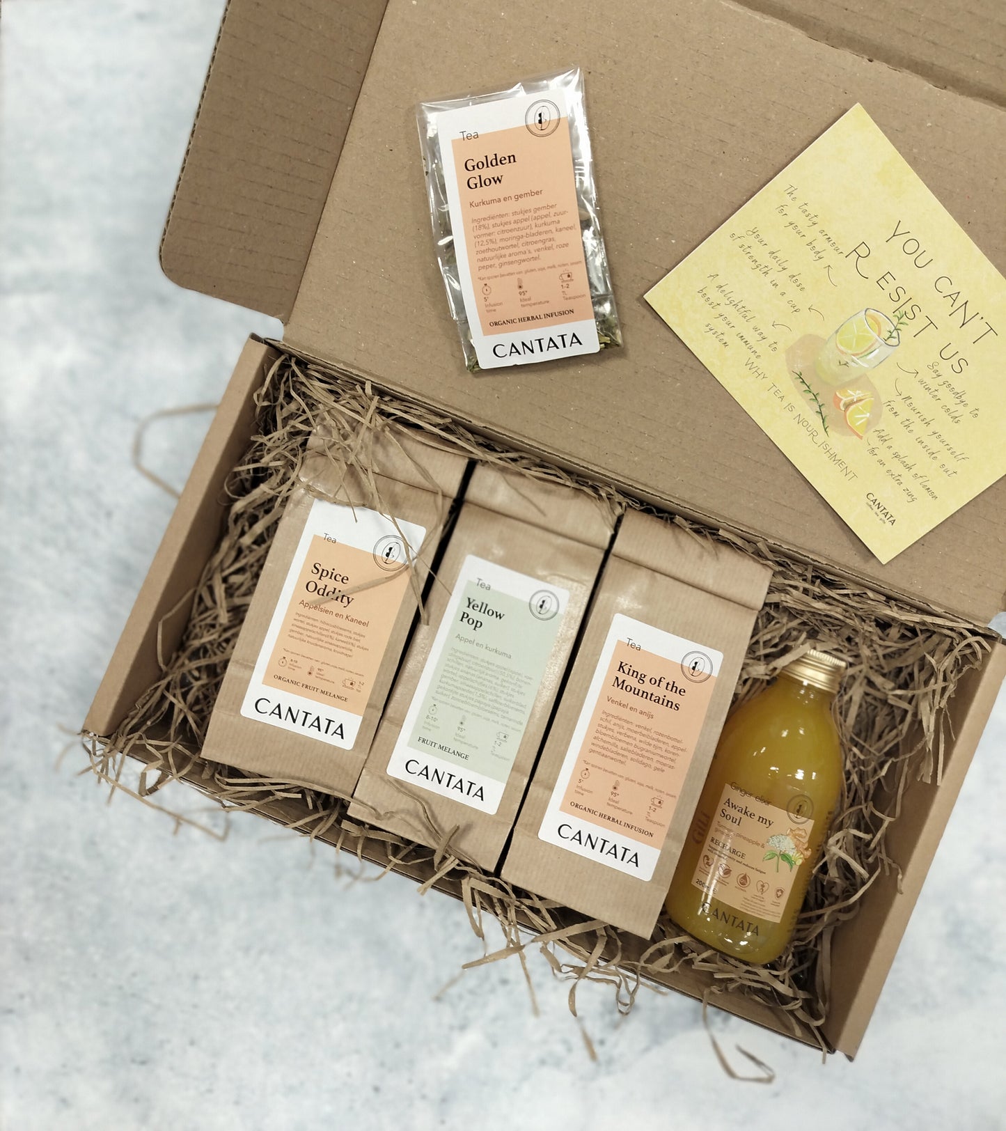 You can not Resist us - coffret cadeau thé 