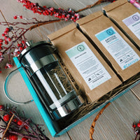 Oh the coffee got me - koffie cadeaupakket & French press - online only
